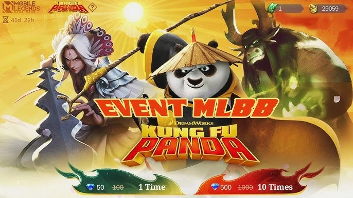 Skin Kolaborasi Kung Fu Panda