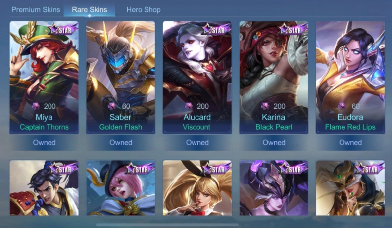 Skin Update Fragment Shop September 2025