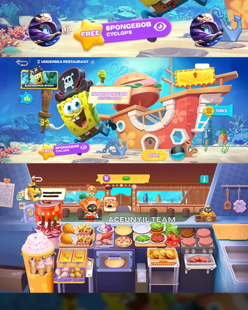 Event Skin Cyclops Spongebob