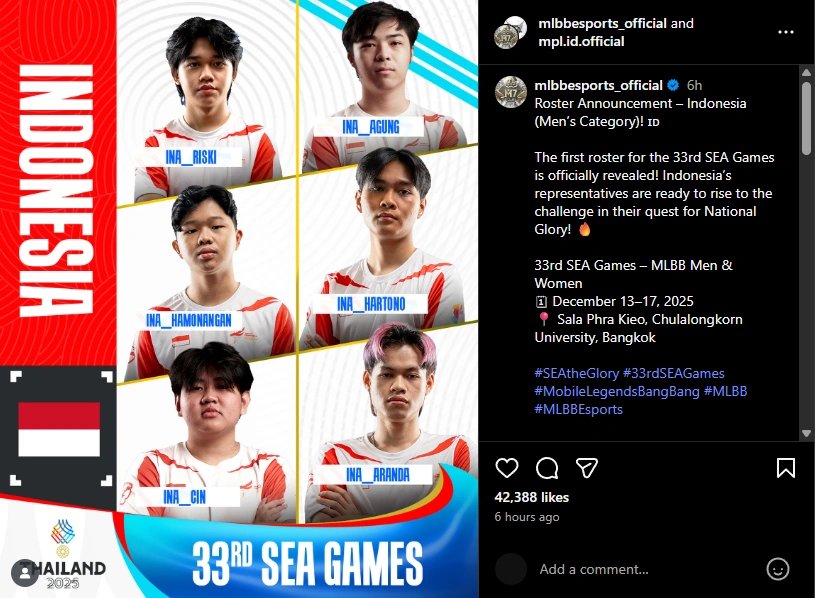 Roster Resmi Timnas Indonesia
