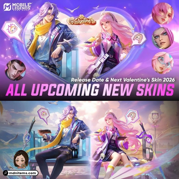 Event Skin Valentine Lancelot Odette
